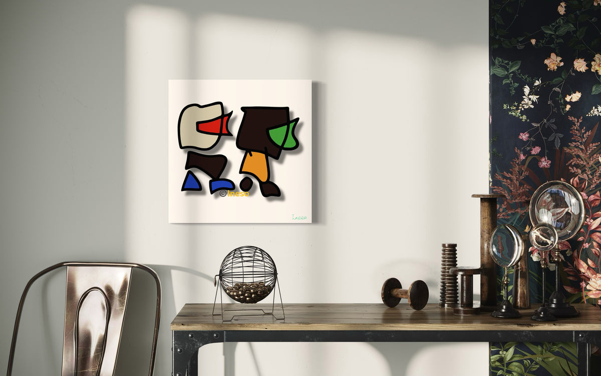 Our 2nd Date, 40 x 40cm, 2023