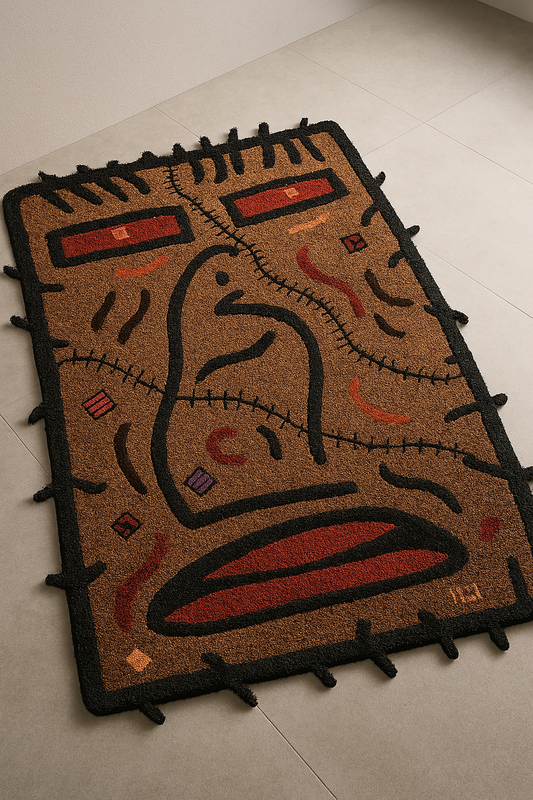 Rug: Battered & Bruised, 150 x 120cm