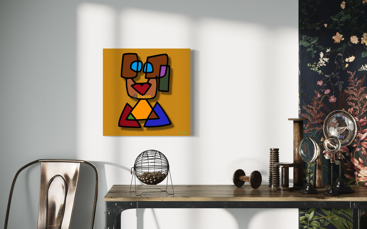 I Love You, 40 x 40cm, 2022 *Updated 2025 (2 Variants)