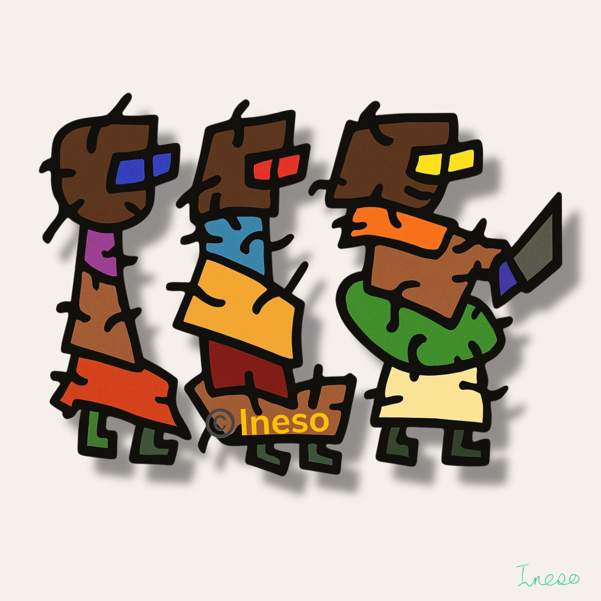 Mama Knows Best, 40 x 40cm, 2023
