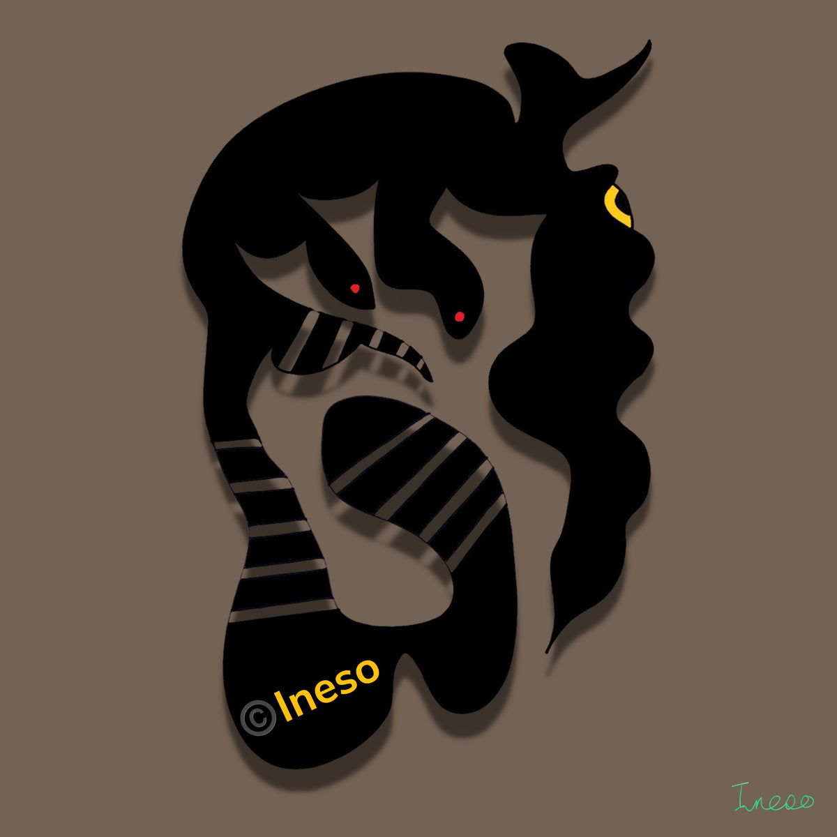 Eko Creatures, 40 x 40, 2018 (4 Variants)
