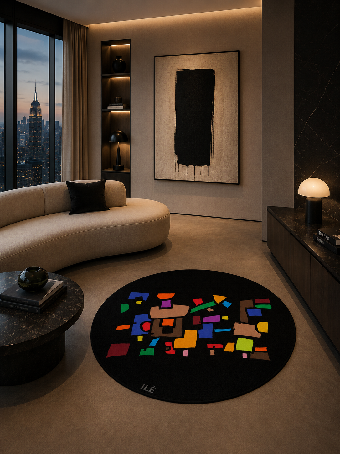 Rug: Next Best Thing, ~ 1.2m Diameter