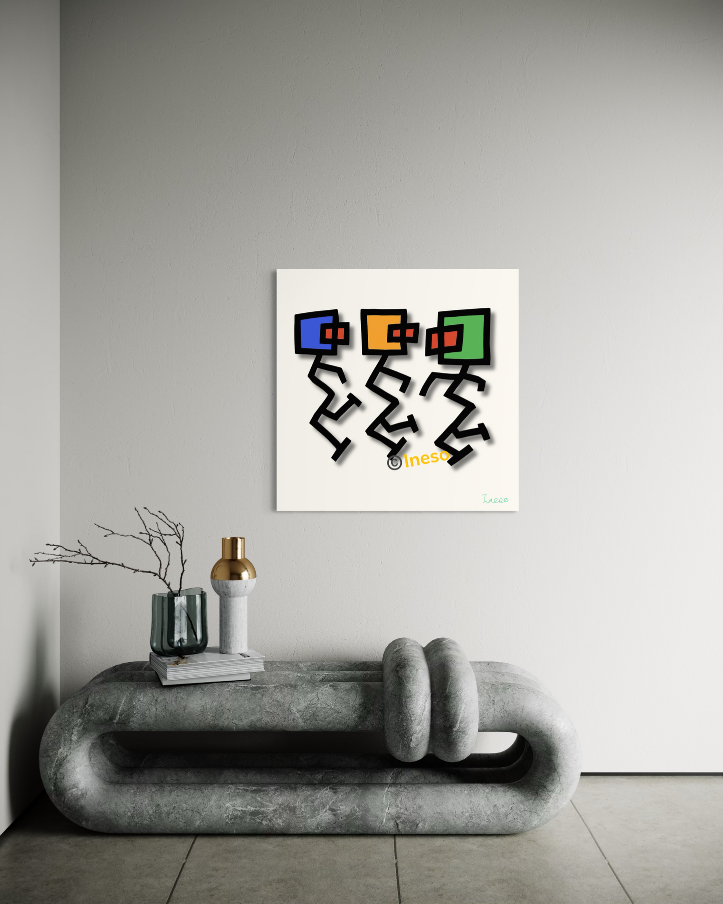 That Way, 40 x 40cm, 2025