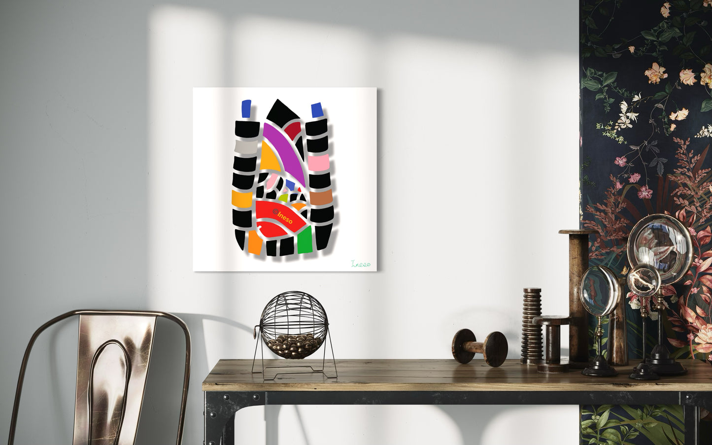 Brick By Brick, 40 x 40cm 2025