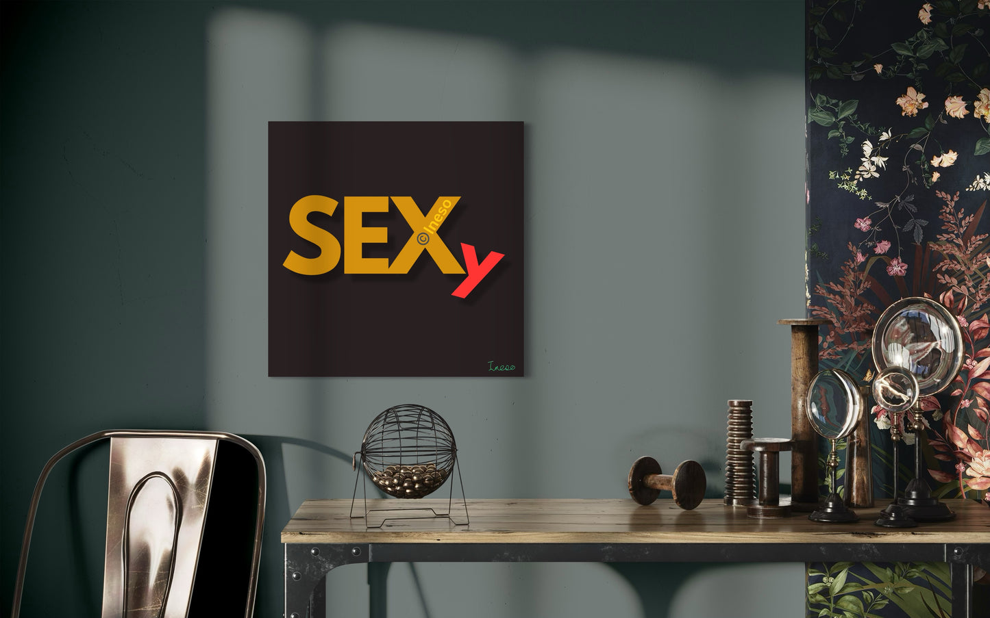 Sexy, 40 x 40cm, 2024