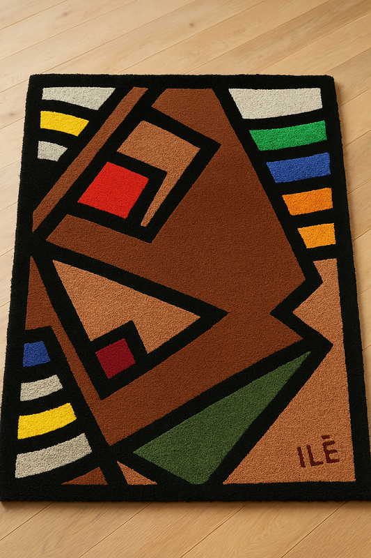 Rug: Peeping Tunde: 140cm x 95cm