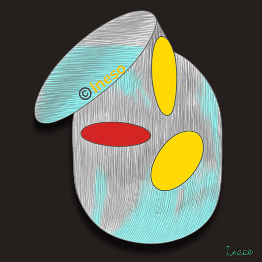 Is It A Vessel Or Mask? 40 x 40cm, 2017