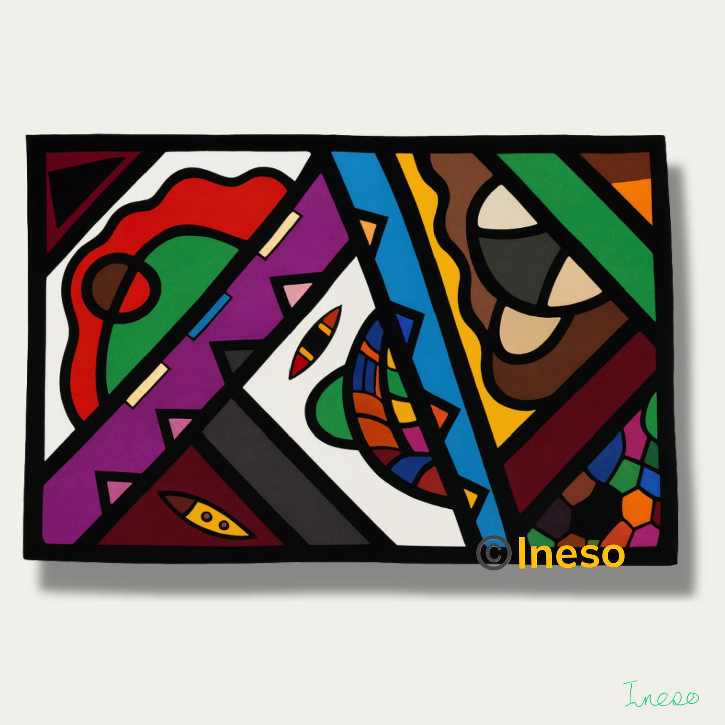 Space Station, 40 x 40cm, 2022 (2 Variants)