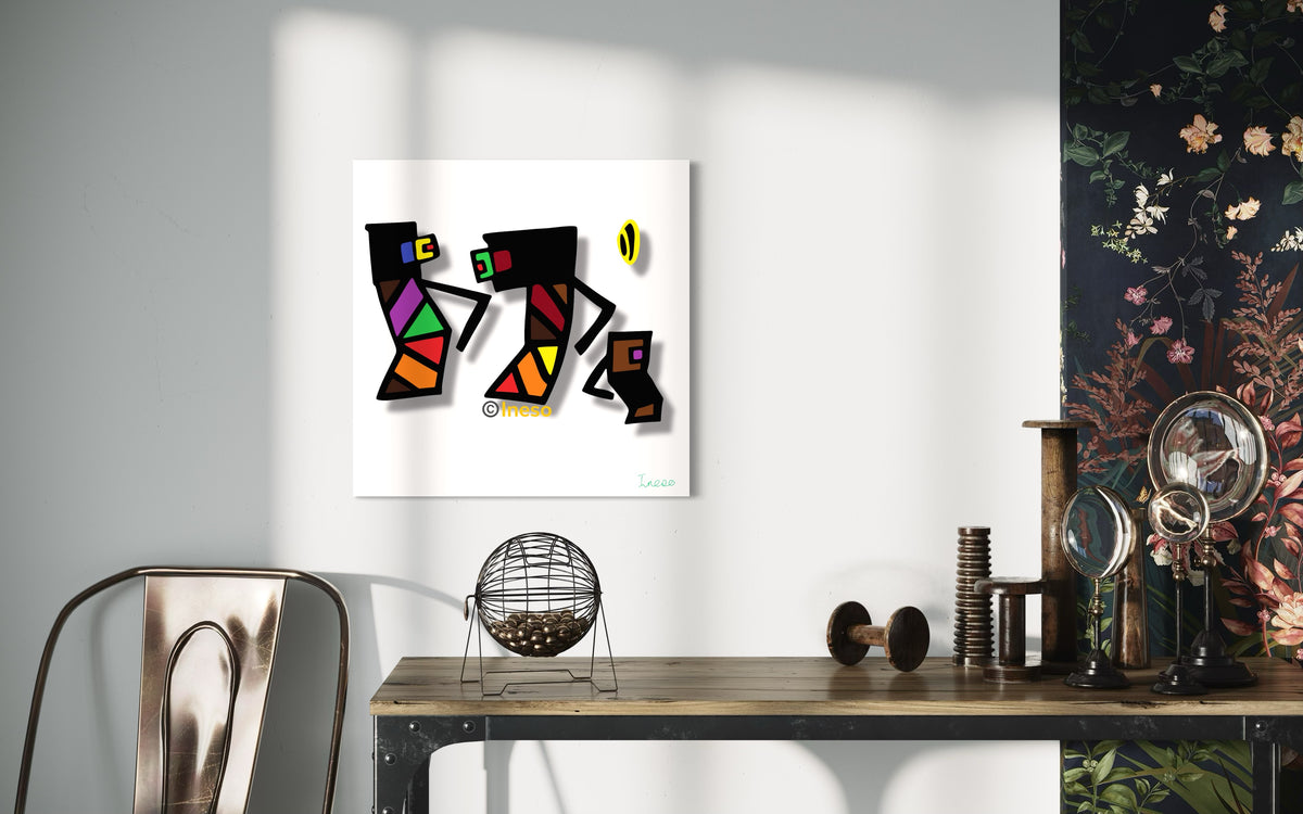 Life Of The Party, 40 x 40cm 2023 (2 Variants)