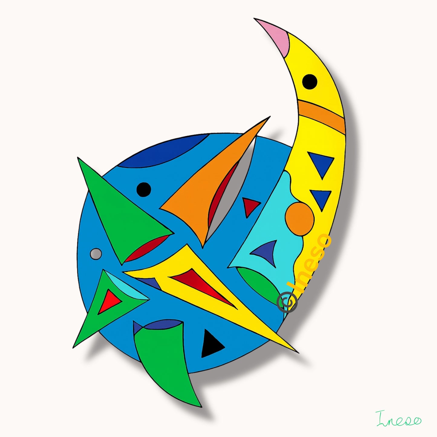 Weapon Of Love, 40 x 40cm, 2018