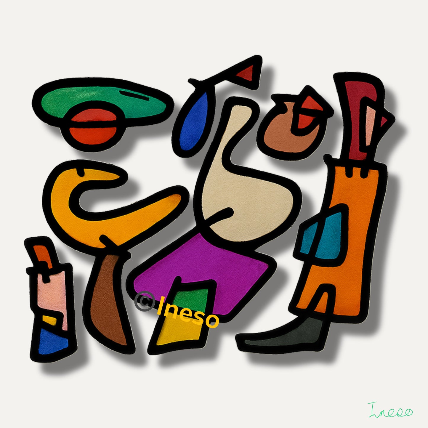 Controversial, 40 x 40cm, 2025