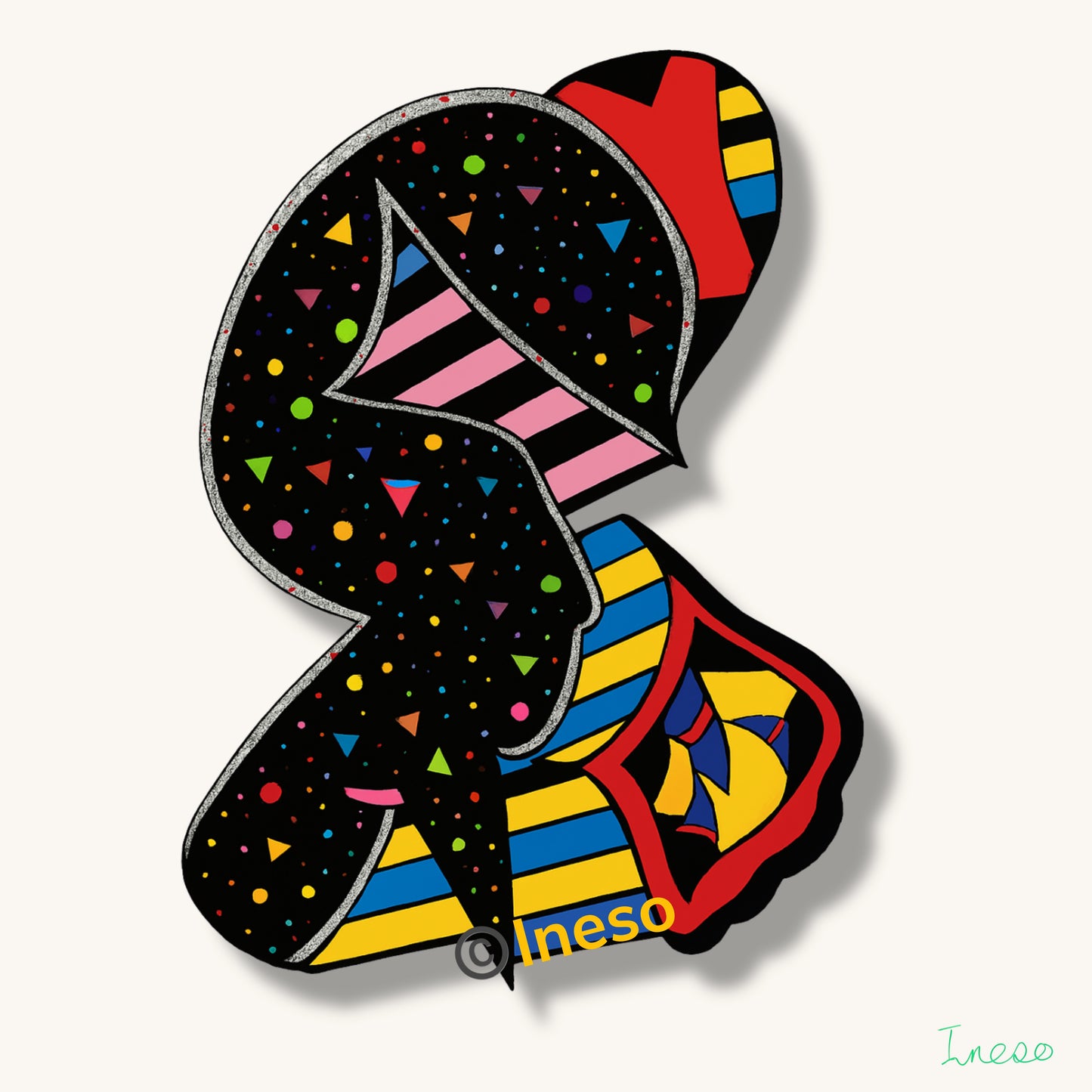 Alien Olympics, 40 x 40cm, 2021