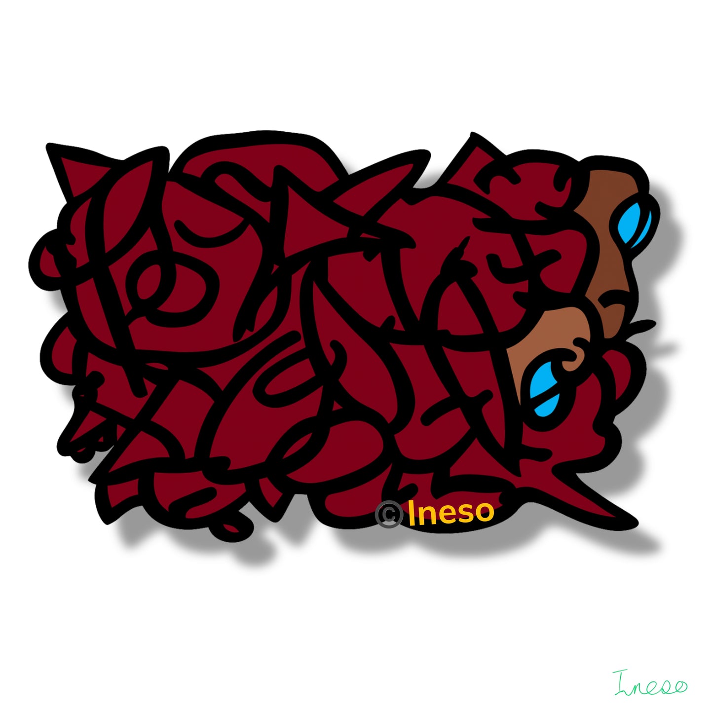 Boom! 40 x 40cm 2022