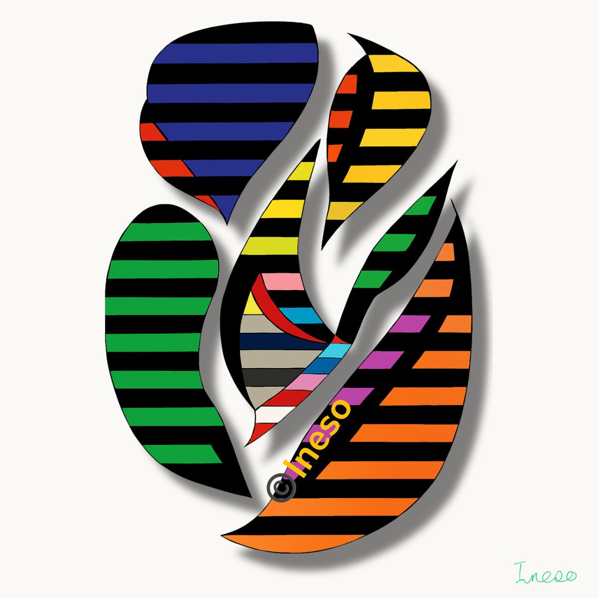 OCD, 40 x 40cm, 2021