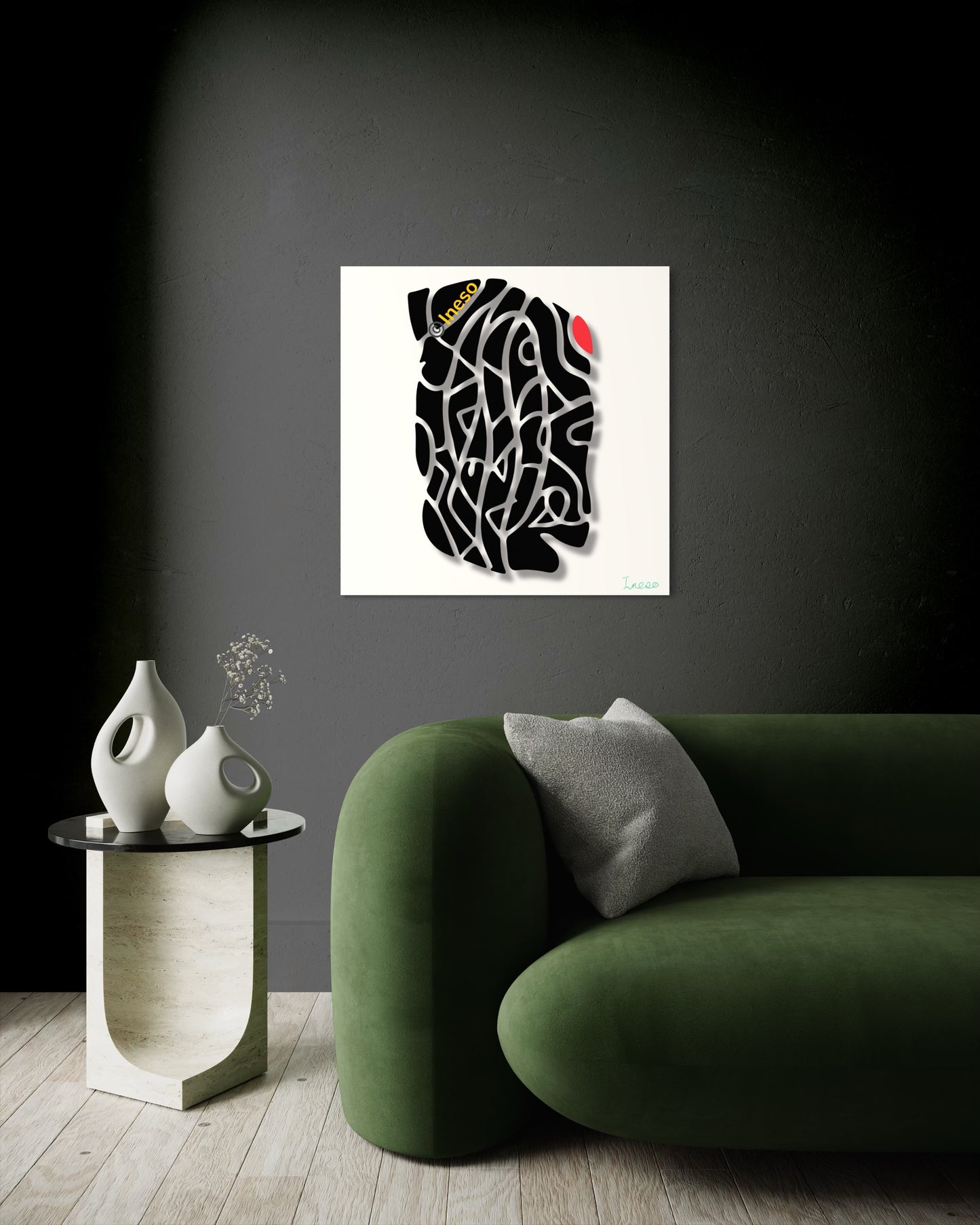 The Art Of Incompletion, 40 x 40cm, 2023 (2 Variants)