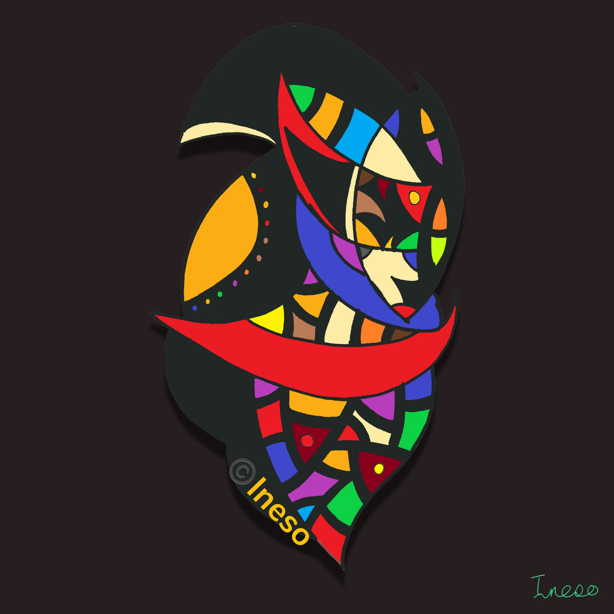 Everybody’s Friend, 40 x 40cm, 2022 (2 Variants)