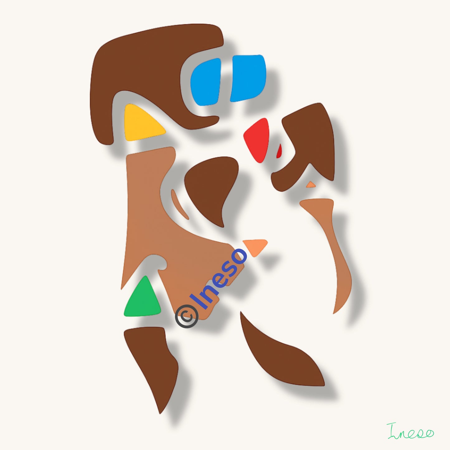 Newborn, 40 x 40cm, 2022 (2 Variants)