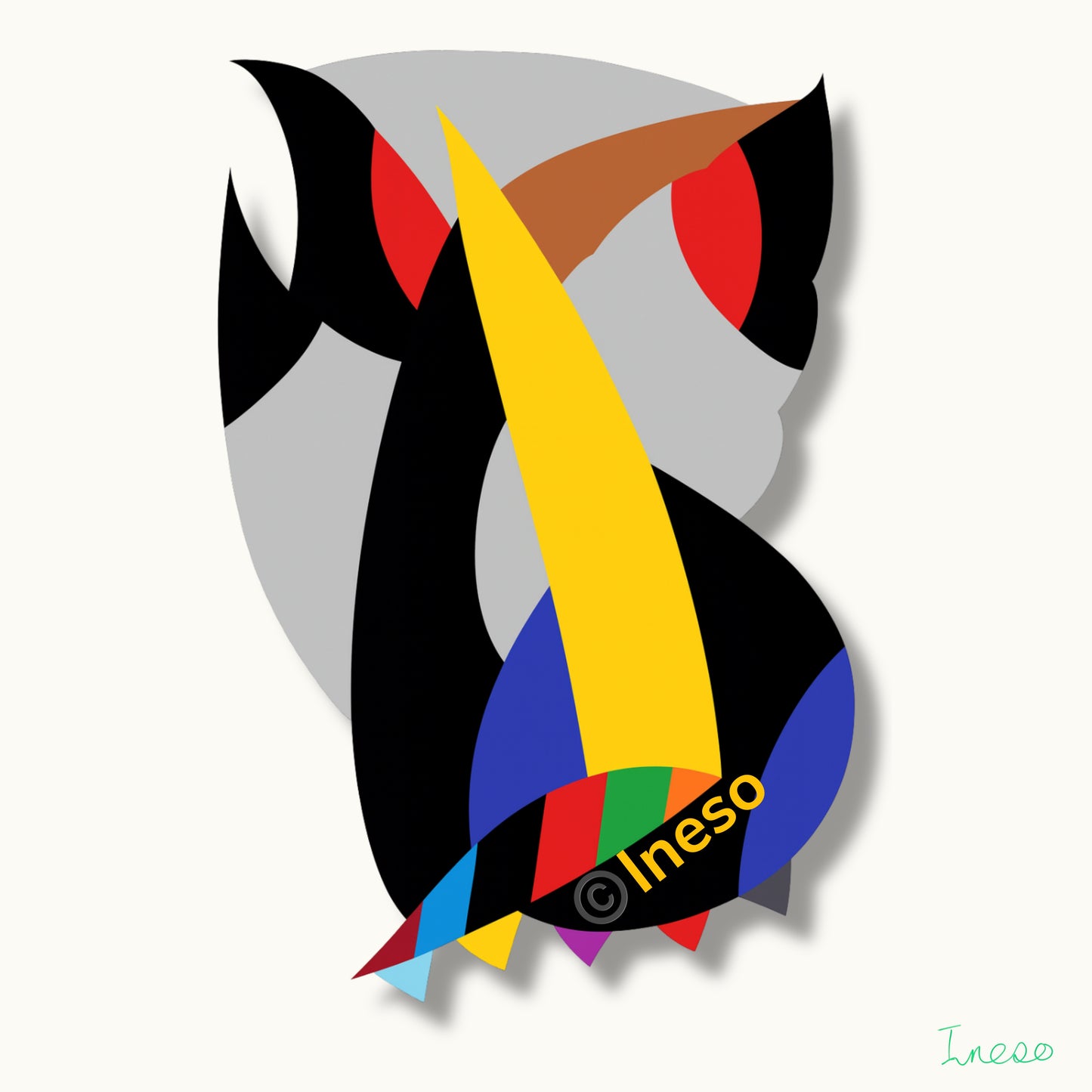 Rent’s Due, 40 x 40cm, 2024