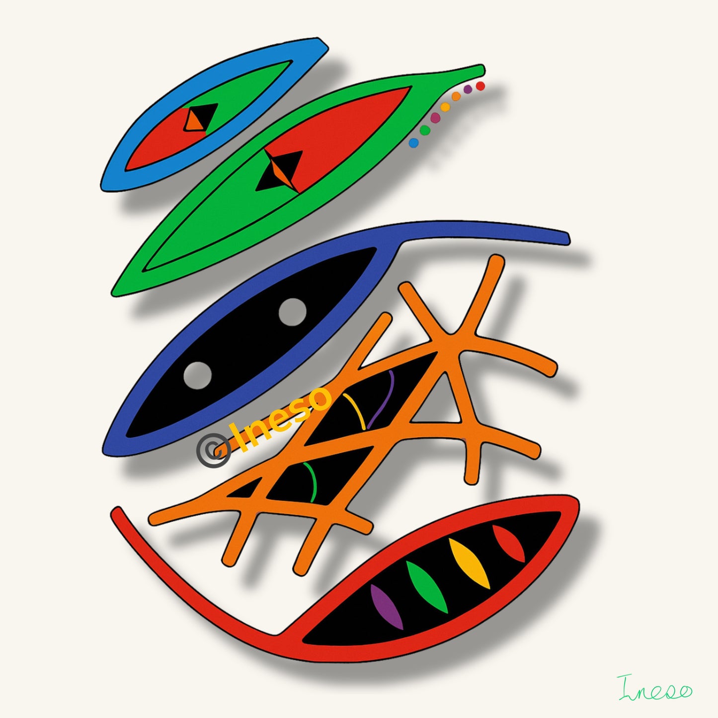 In Context, 40 x 40cm, 2020