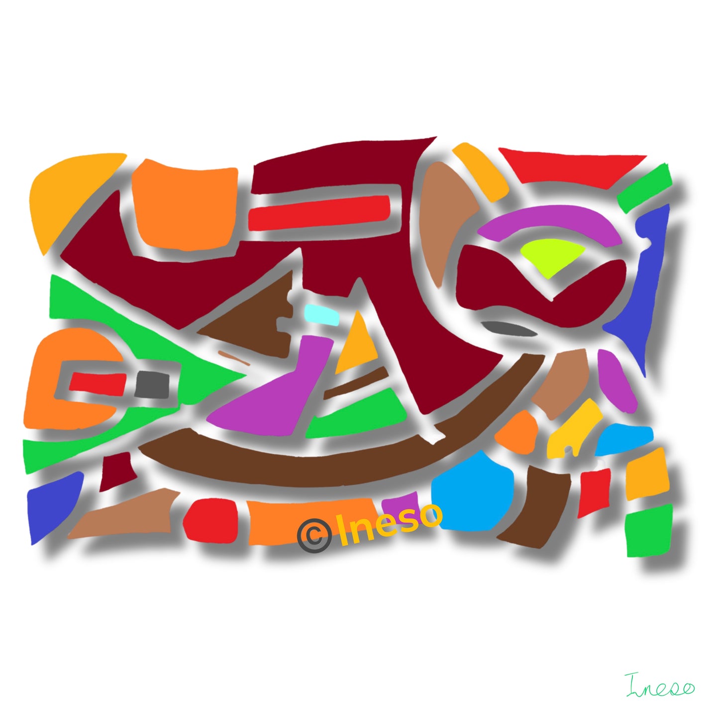 Platter, 40 x 40cm, 2022