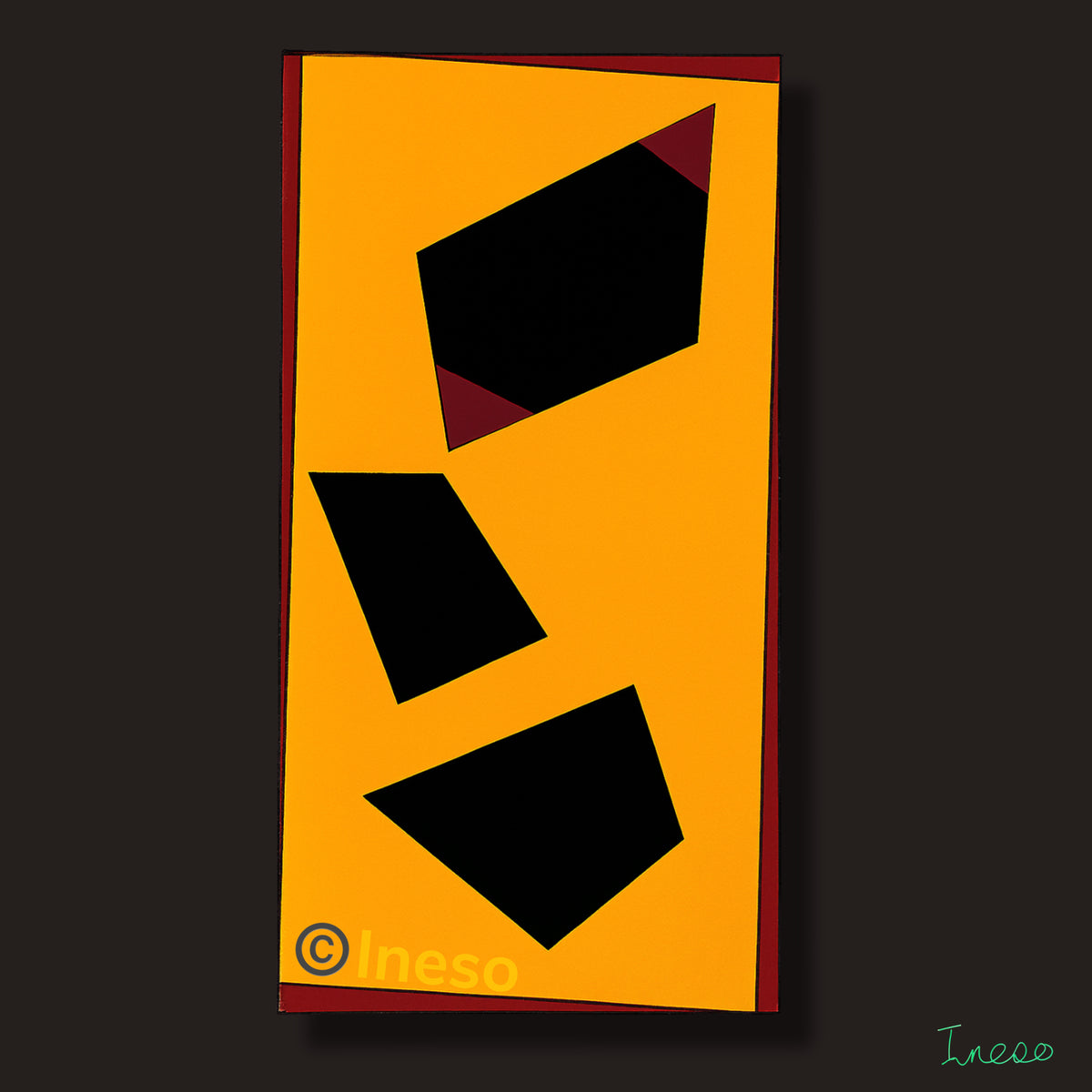 Segun The Door, 40 x 40cm, 2021 (2 Variants)