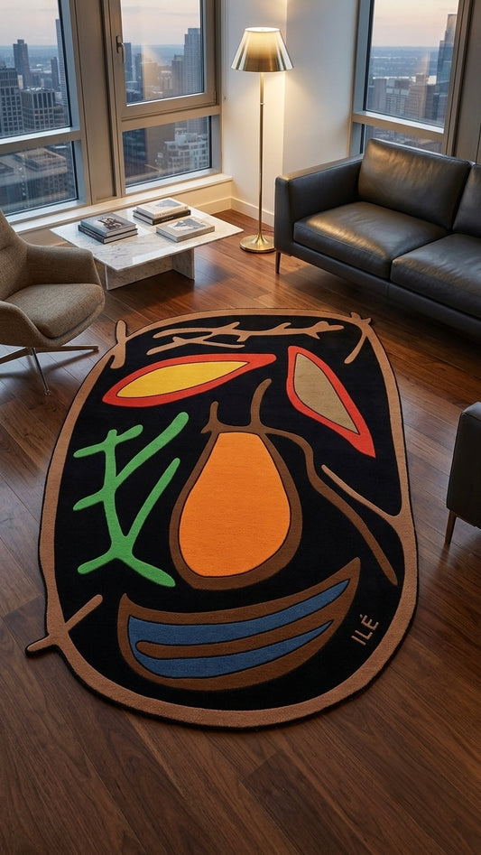 Rug: Mask, 150 x 95cm