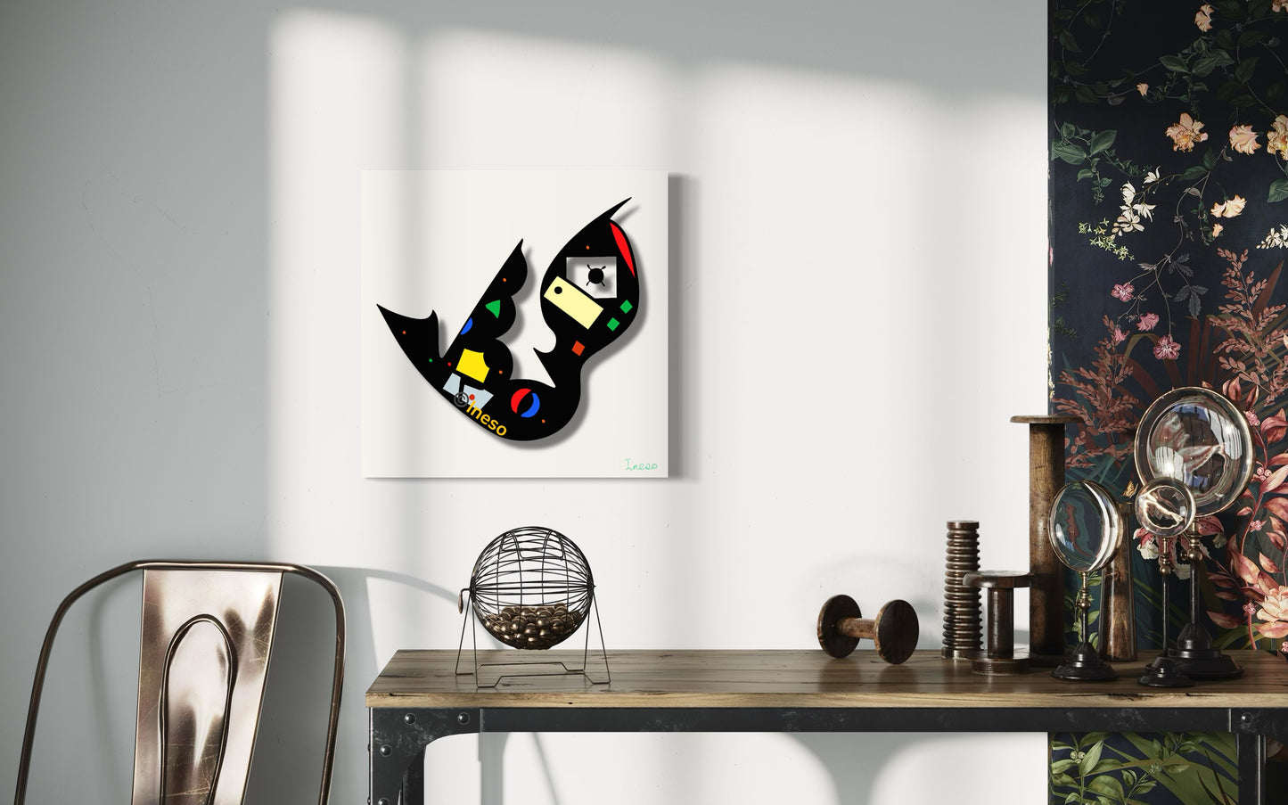 Take Flight, 40x 40cm, 2017 (2 Variants)