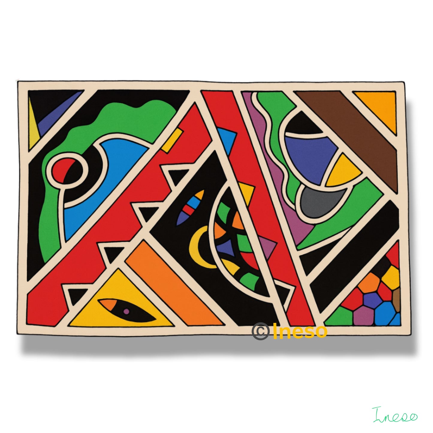 Space Station, 40 x 40cm, 2022 (2 Variants)