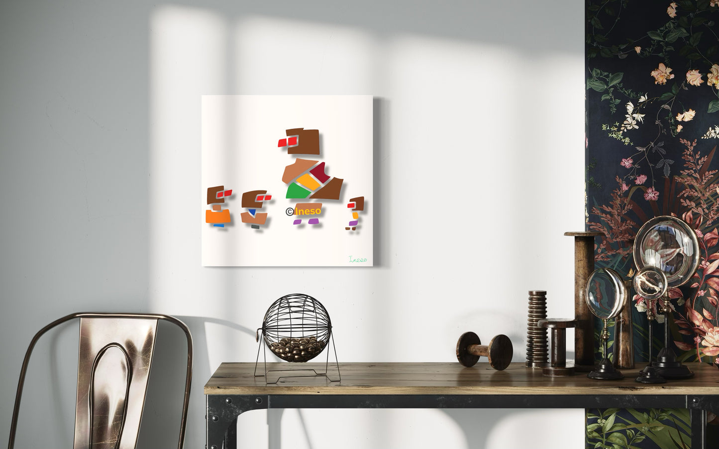 Daycare, 40 x 40cm, 2023