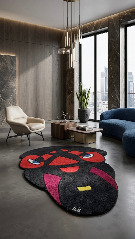 Rug: Ire, 140cm x 80cm.