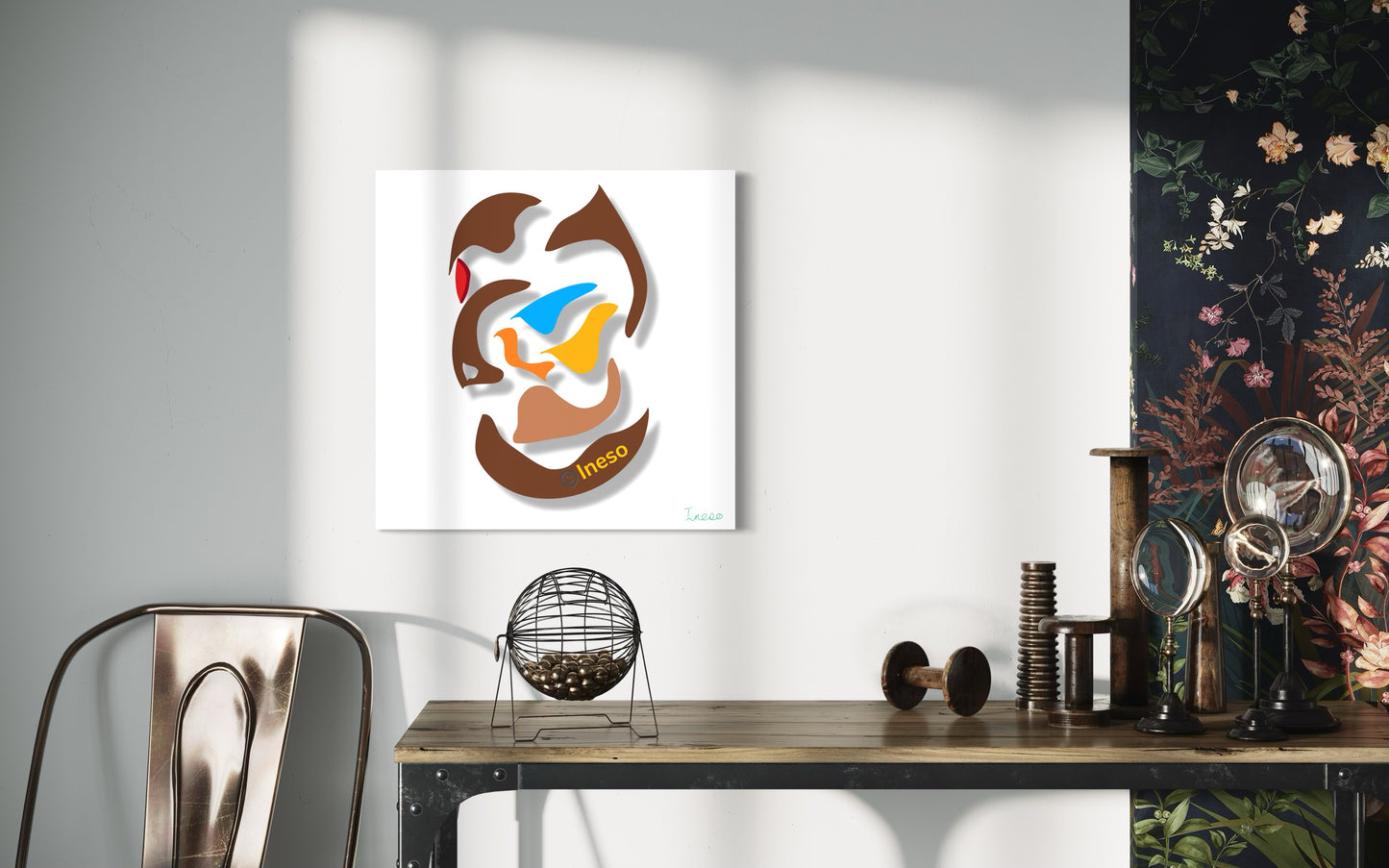 Mr Personality, 40 x 40cm, 2022