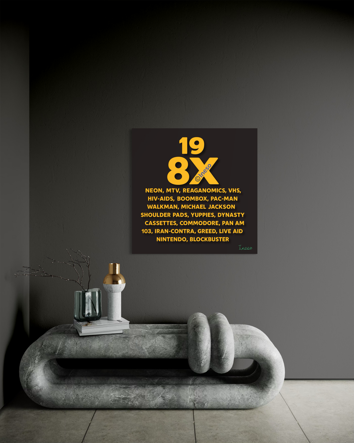 198X, 40 x 40cm, 2024