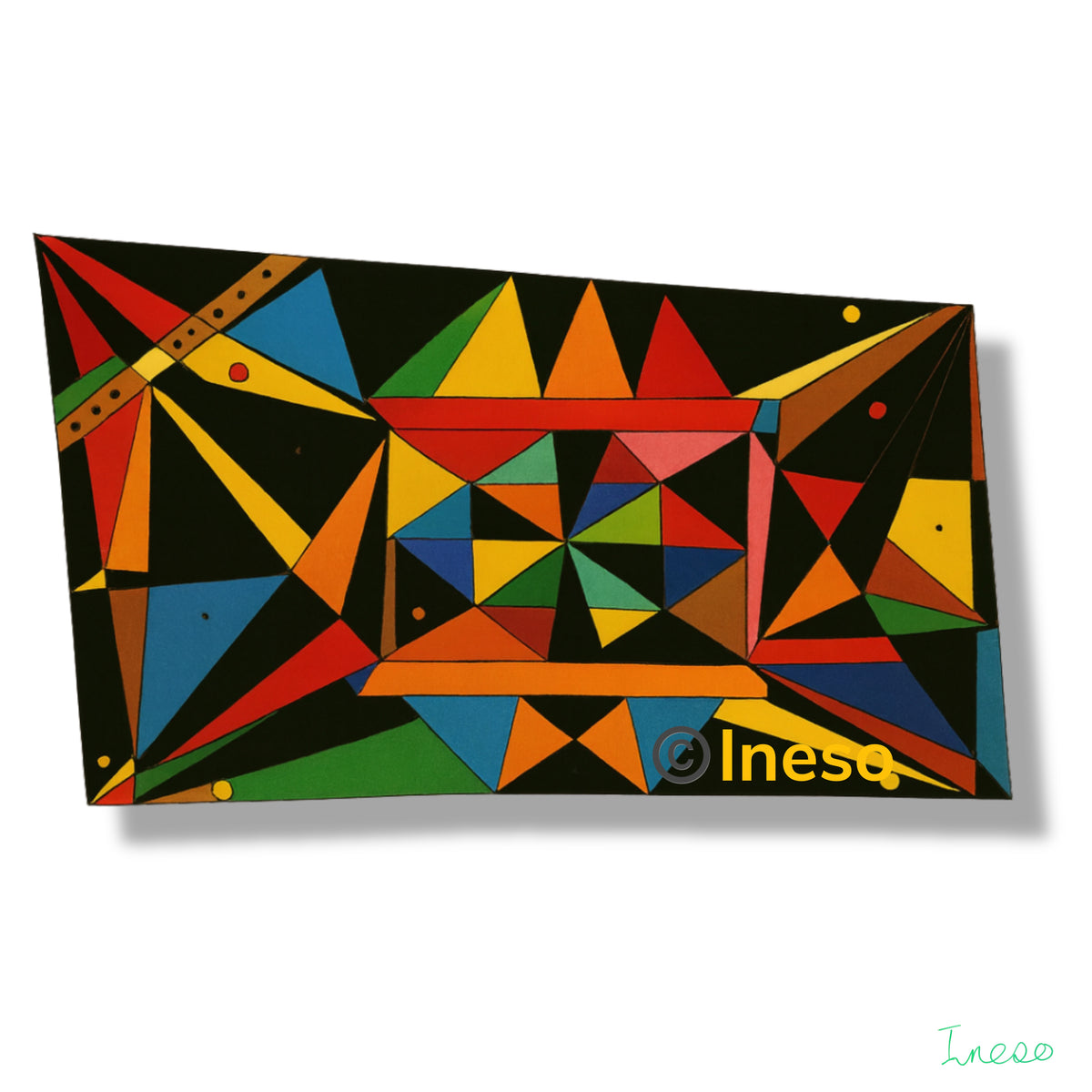 Ineso’s Box, 40 x 40cm, 2021