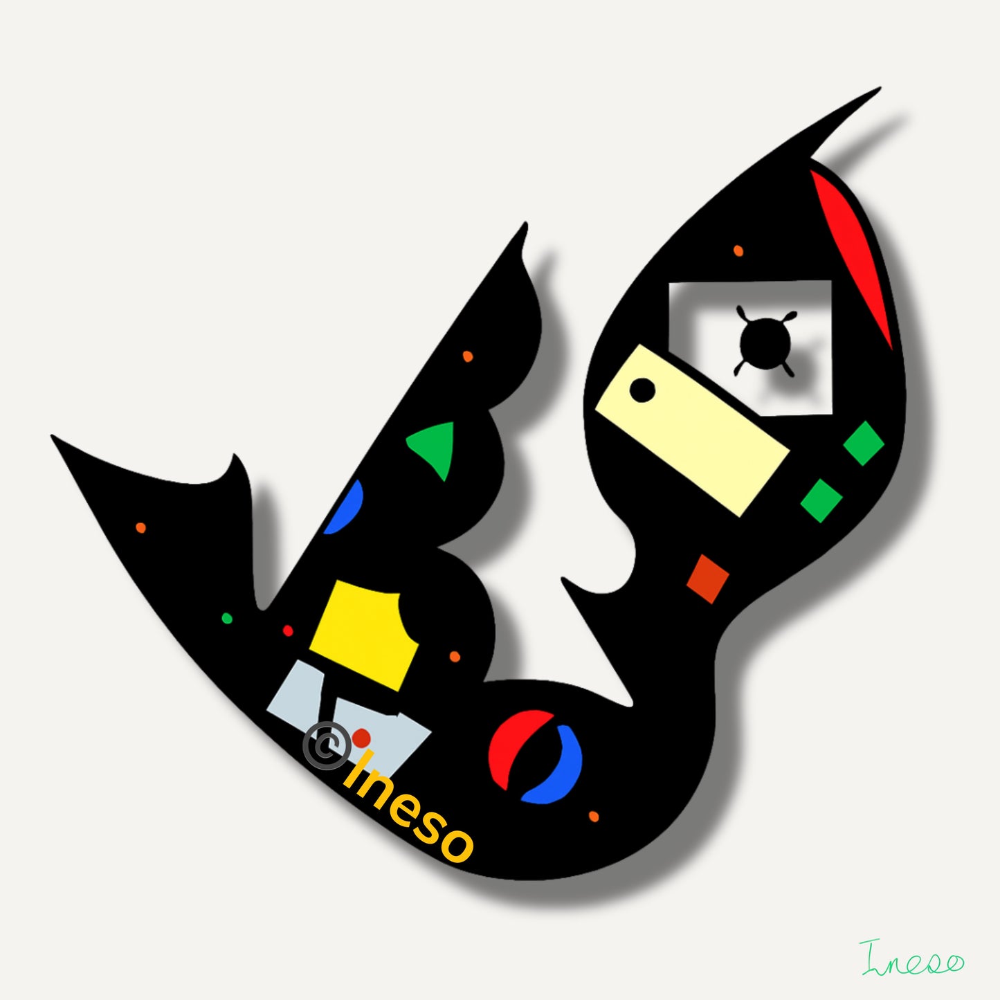 Take Flight, 40x 40cm, 2017 (2 Variants)