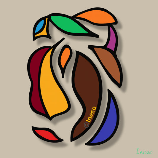 Damn, They Didn’t Struggle, 40 x 40cm, 2023