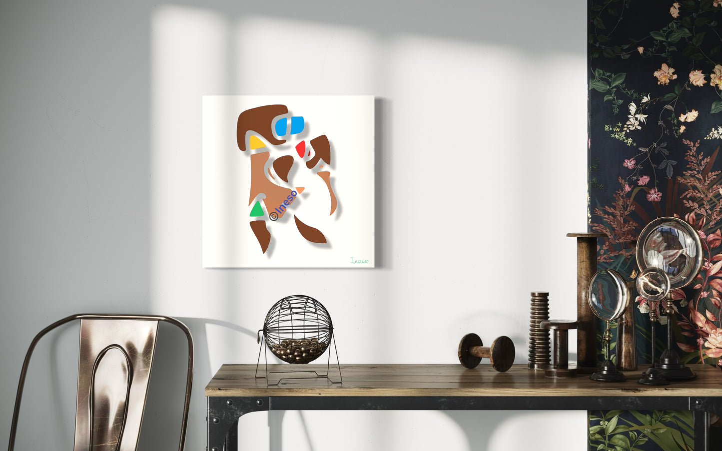 Newborn, 40 x 40cm, 2022 (2 Variants)