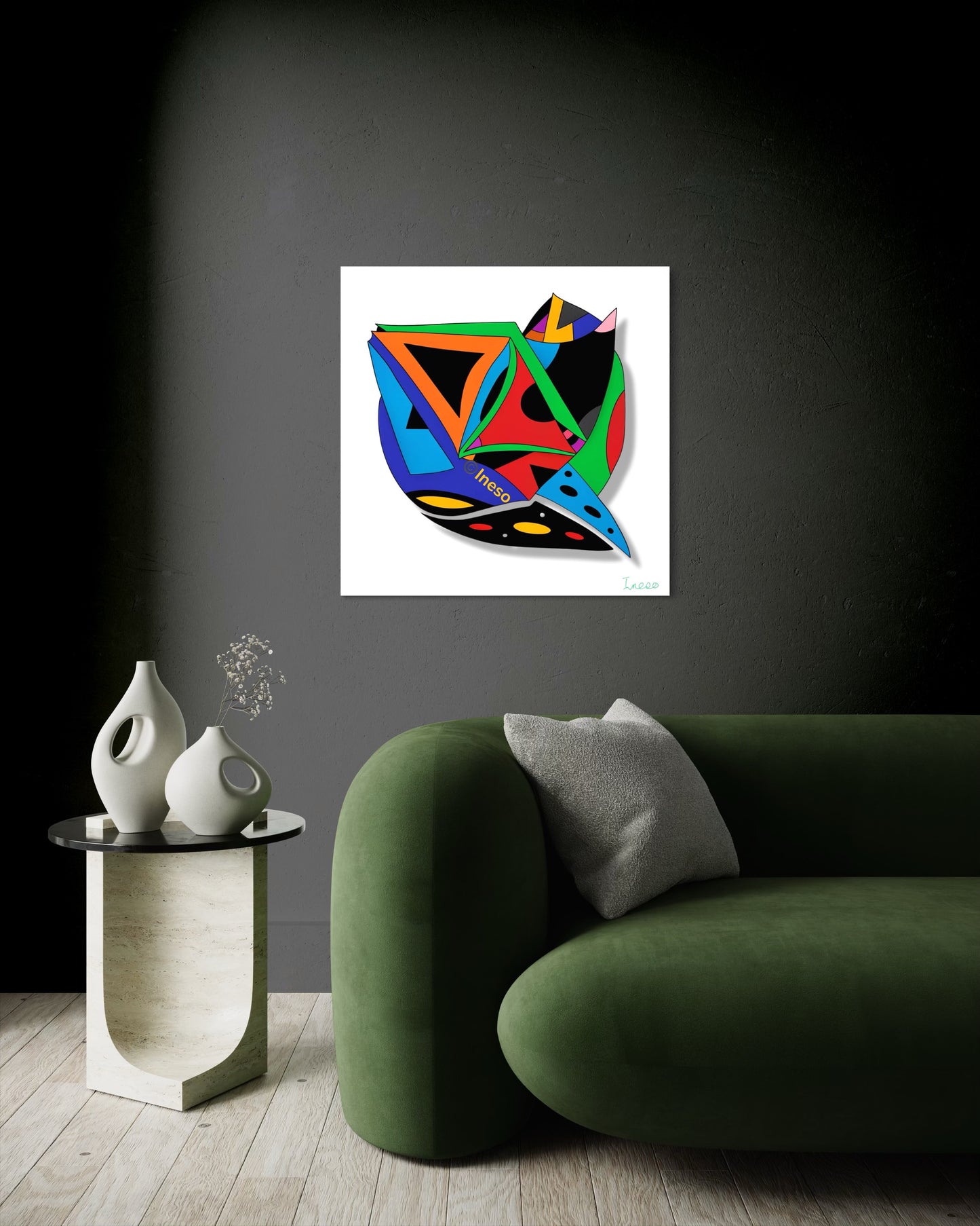 Top Bird, 40 x 40cm, 2017 (2 Variants)