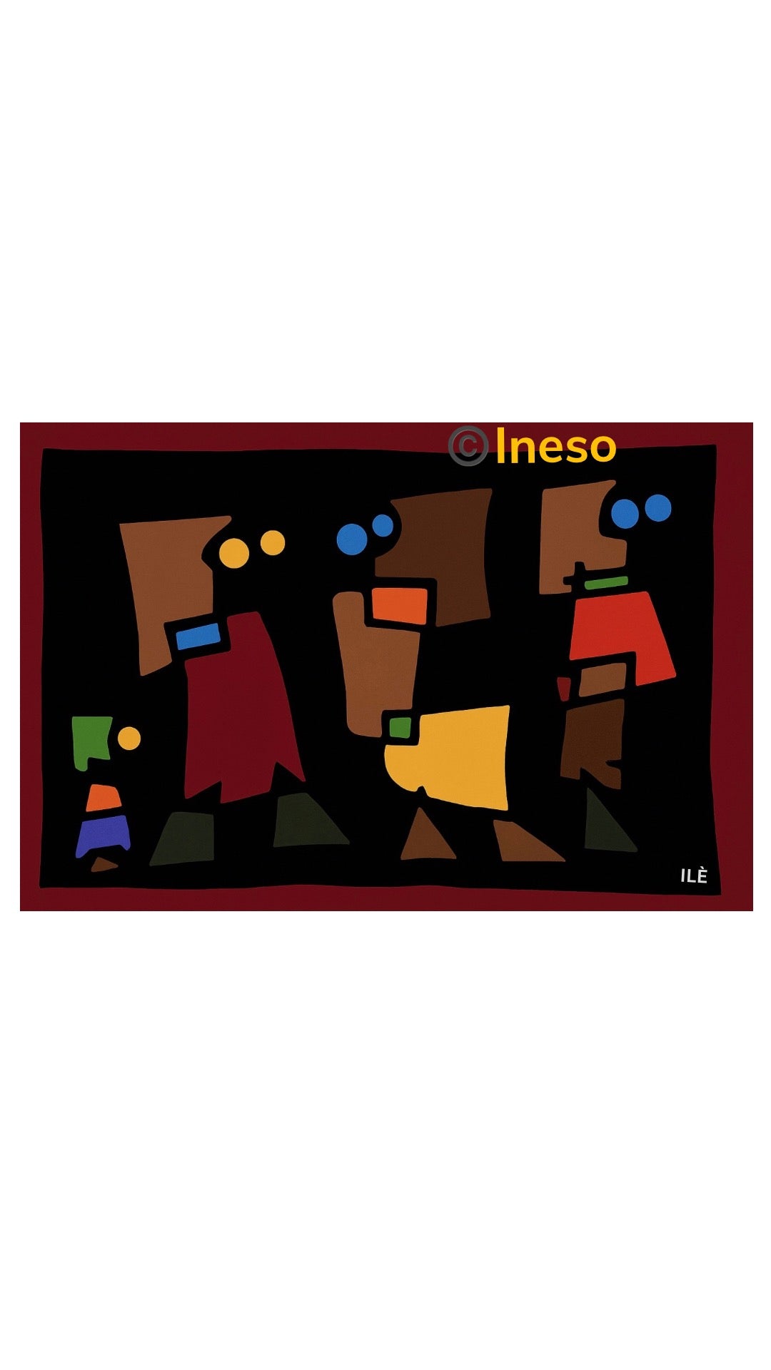 Rug: Family Of Four, 95 x 150cm