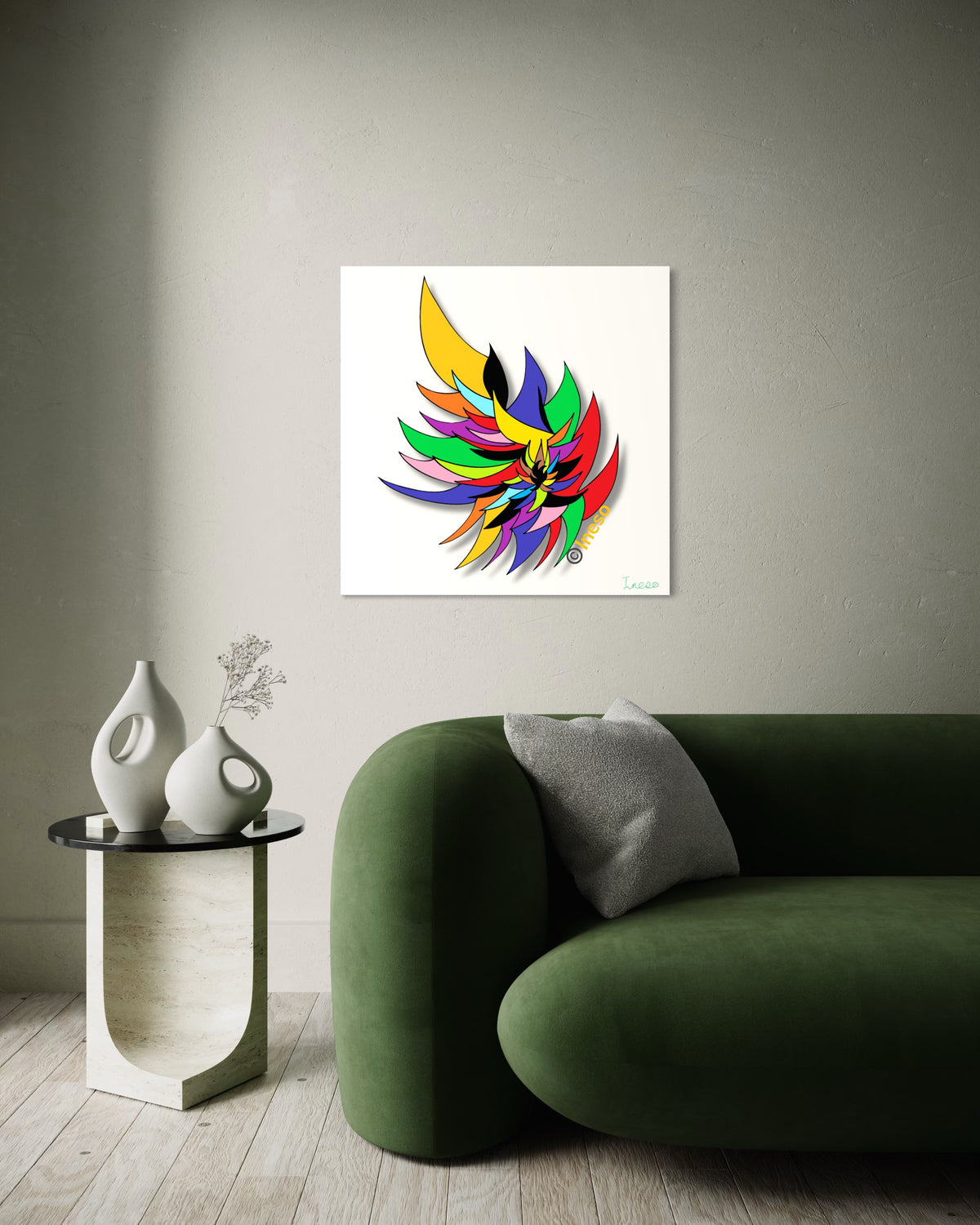 Ododo, 40 x 40cm, 2021