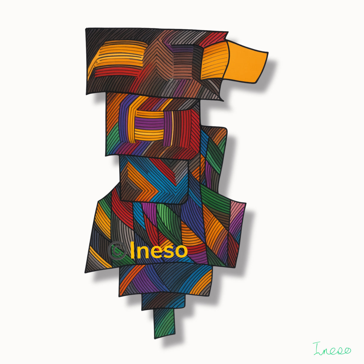 Express Yourself, 40 x 40cm, 2023