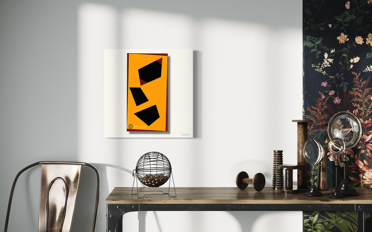 Segun The Door, 40 x 40cm, 2021 (2 Variants)