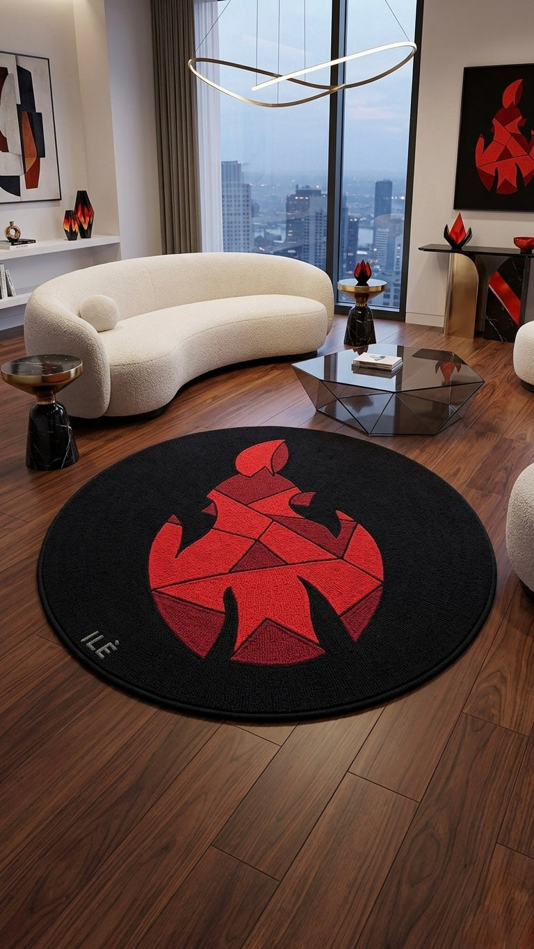 Rug: Bug, 1.2m Diameter