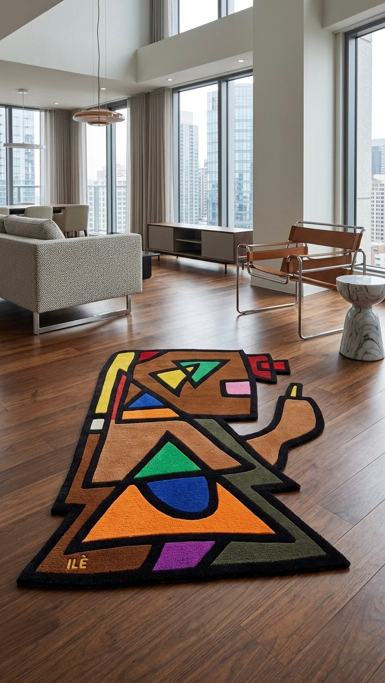 Rug: Excuse Me Please, 150 x 90cm