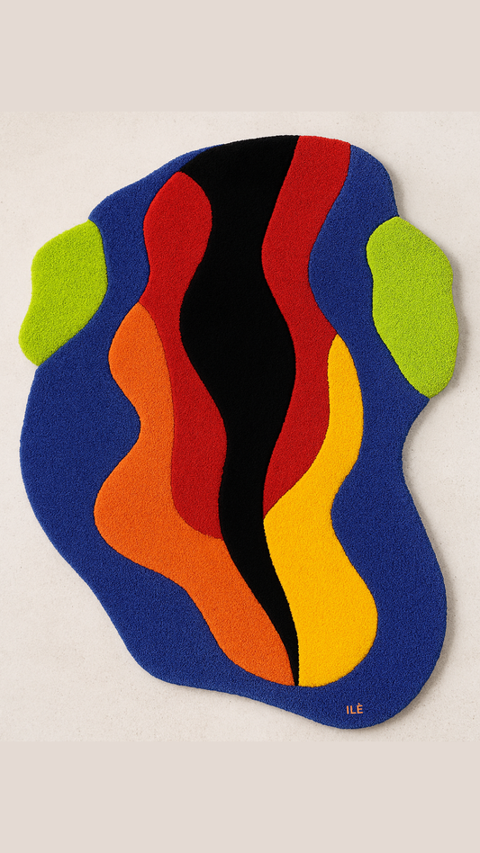 Rug: Lava Man, 150 x 95cm