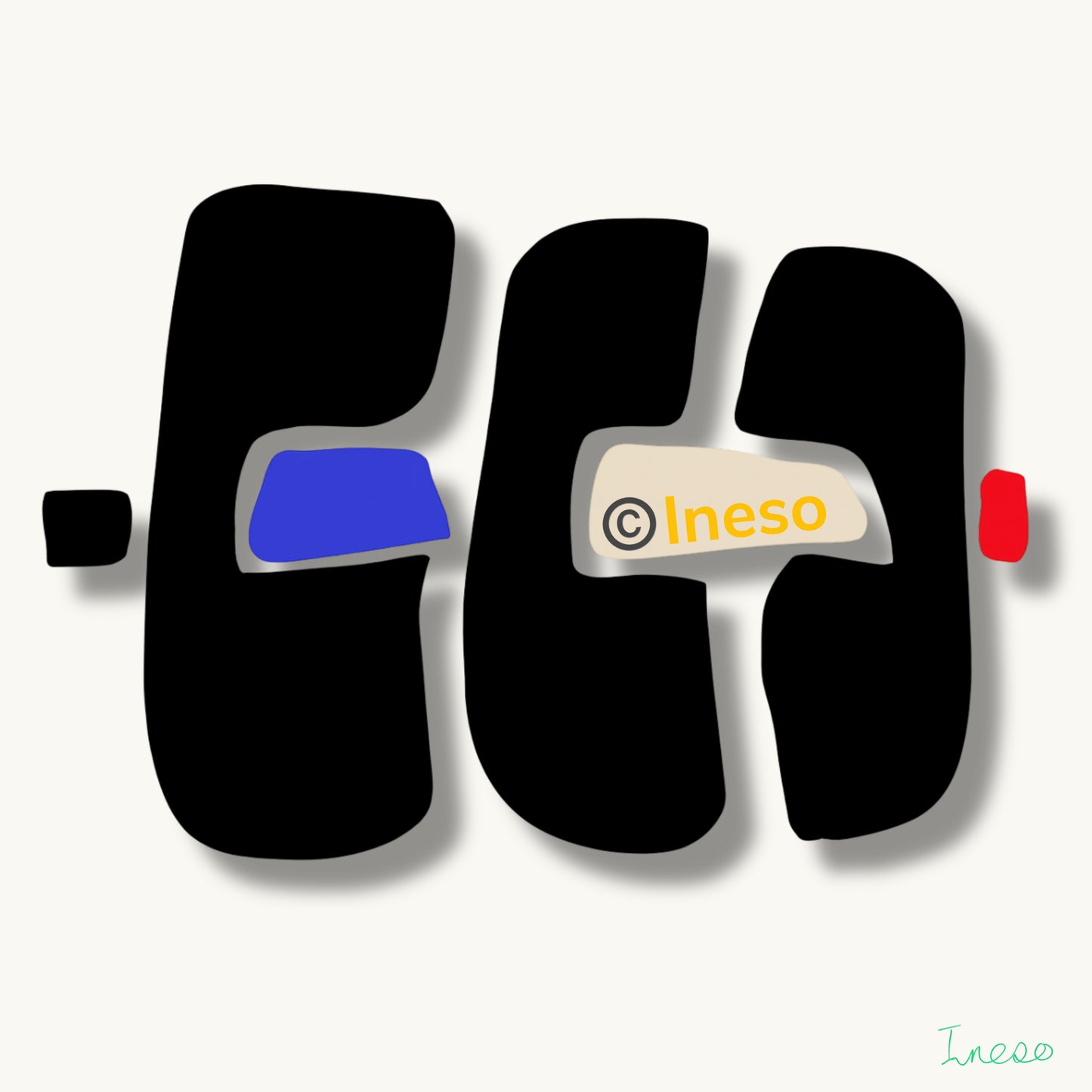 Shackles, 40 x 40cm, 2023