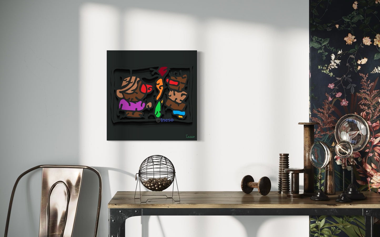 Don’t Let Anything Come Between Us, 40 x 40cm 2023 (2 Variants)