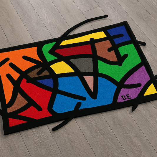 Rug: Broken But Functional, 80cm x 140cm