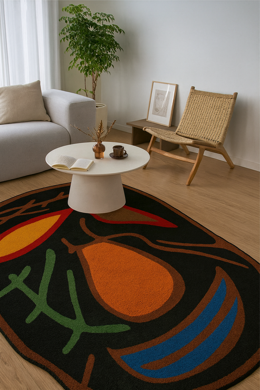 Rug: Mask, 150 x 95cm
