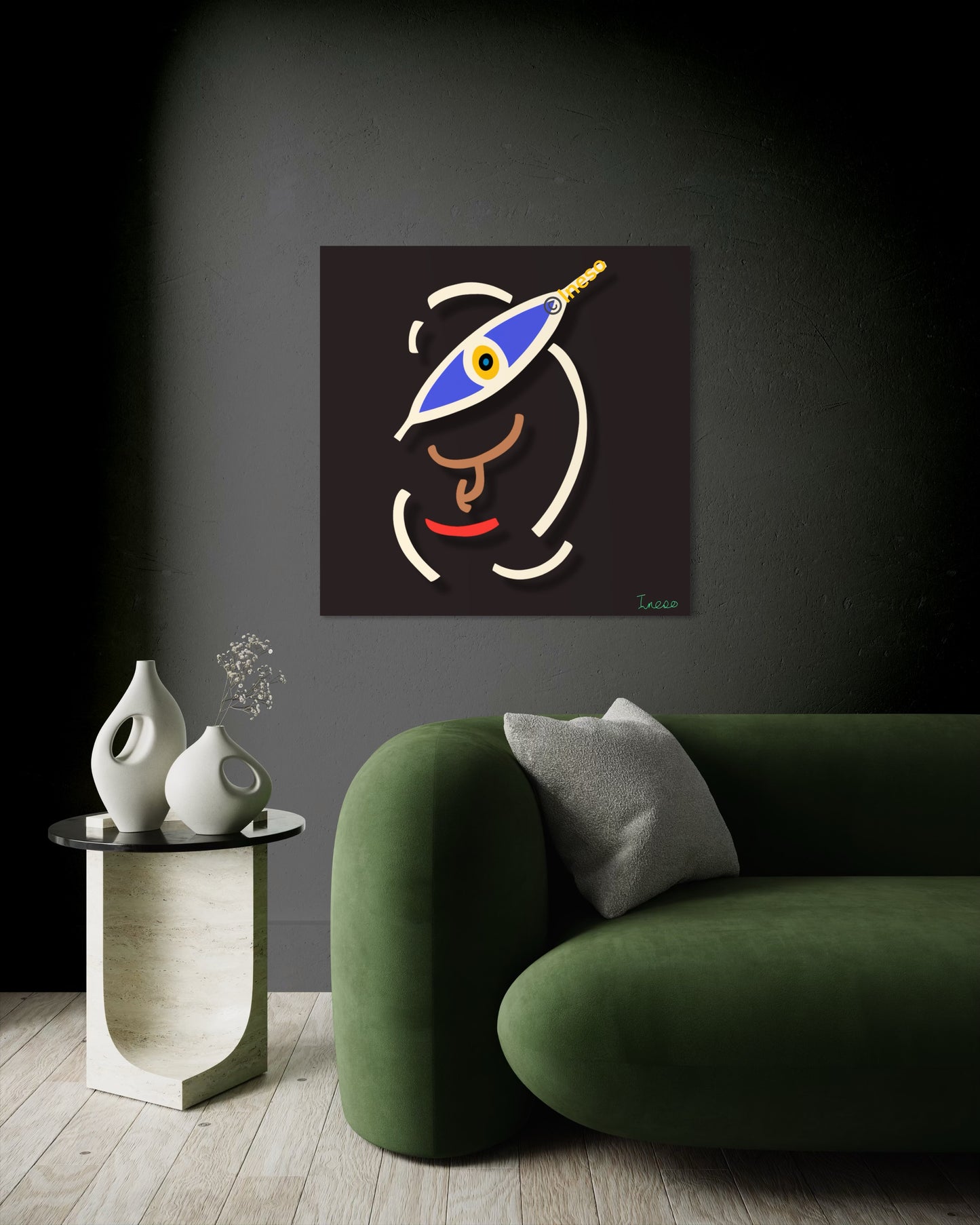 Ever Optimistic, 40 x 40cm, 2024 (2 Variants)