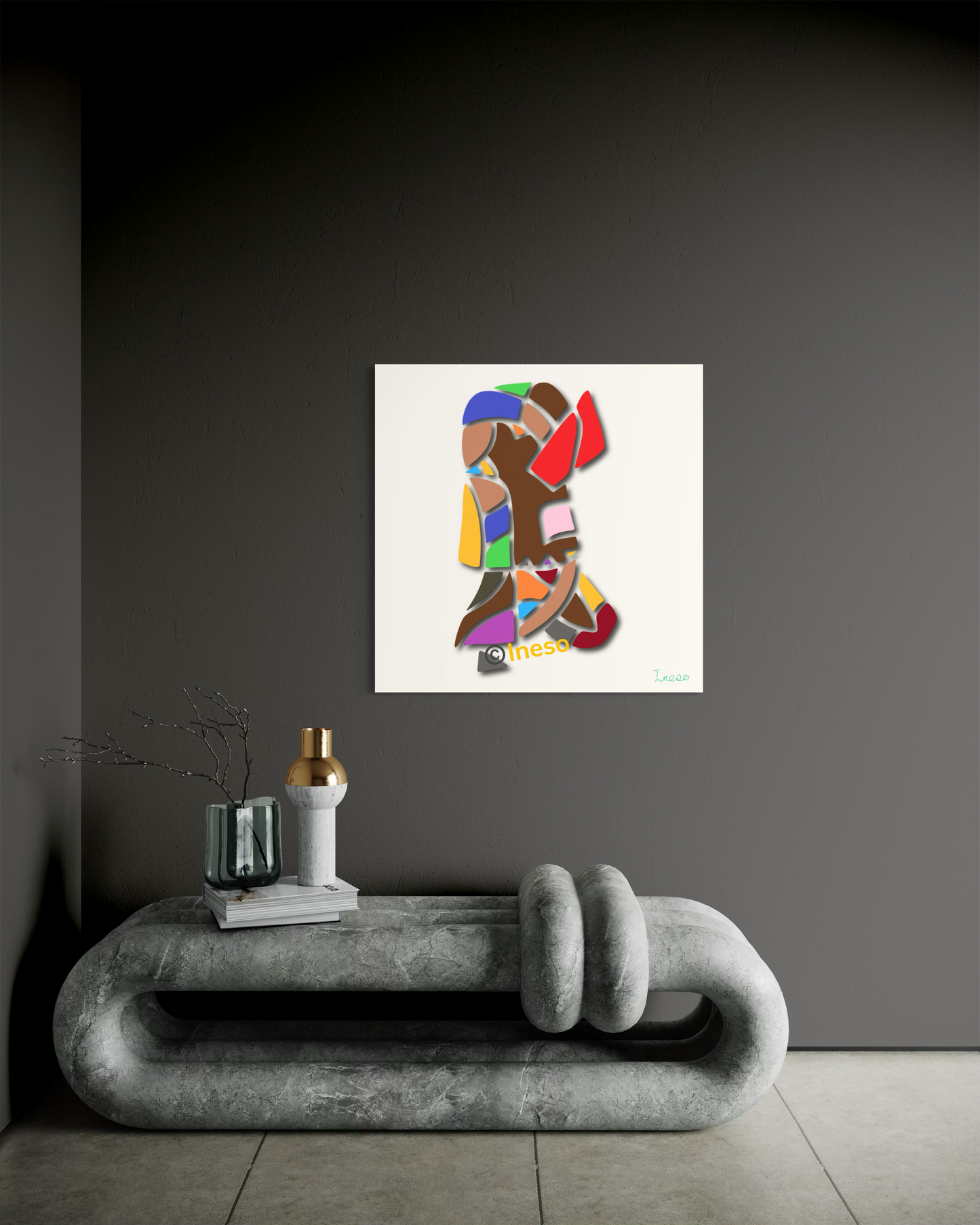 Mr Supervisor, 40 x 40cm, 2023